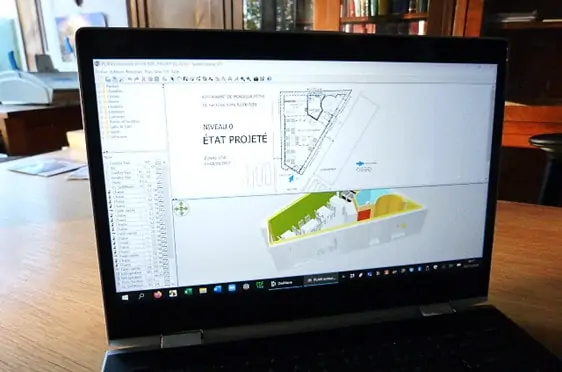 F24 : Réaliser le plan modificatif d’un logement ou d’un local avec un logiciel de dessin